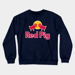 Red Pig Crewneck Sweatshirt